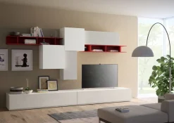 Sale Parete attrezzata Living 579 di in OFFERTA OUTLET Pareti Attrezzate