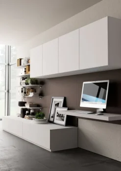 Sale Parete attrezzata Living 569 in stile moderno a prezzo scontato Pareti Attrezzate