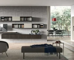 Sale Parete attrezzata Lk01 del marchio con uno sconto esclusivo Pareti Attrezzate