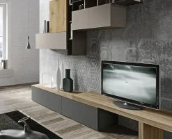 Parete attrezzata Lk08 dell'azienda con uno sconto esclusivo^Siloma Sale