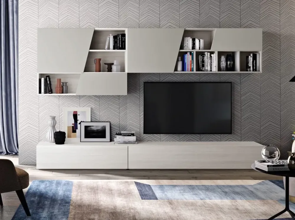 Parete attrezzata Lk01 di in OFFERTA OUTLET^Spar Discount