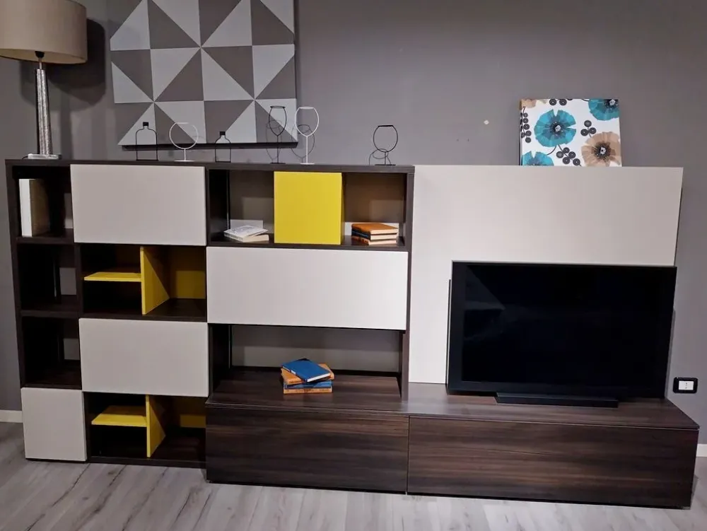 Parete attrezzata Luce di in OFFERTA OUTLET^Febal Online