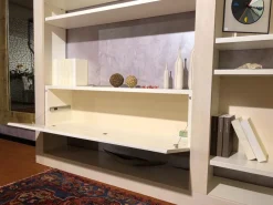 Marchetti Parete attrezzata in legno Maestrale in Offerta Outlet- Soggiorni Completi