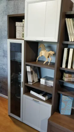 Tomasella Parete attrezzata Medea in stile classica a prezzo ribassato- Pareti Attrezzate