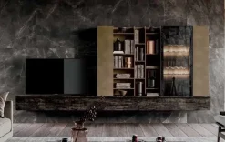 Parete attrezzata Mito 5.0 - qsm614 di scontata del 50%^Imab New