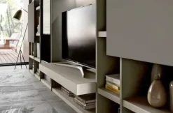 Online Parete attrezzata Mito 5.0 - qsm611 in stile design a prezzo ribassato Pareti Attrezzate