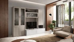 Online Parete attrezzata Mobile soggiorno jazz 136 della firma con uno sconto esclusivo Pareti Attrezzate