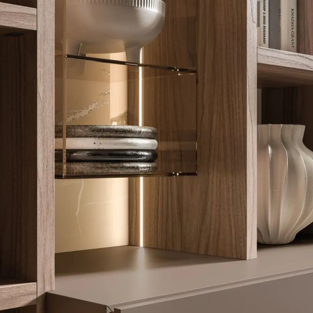 Orme Parete attrezzata modello Day * di : richiedi il prezzo riservato- Pareti Attrezzate