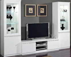 Artigianale Parete attrezzata Modello roma di scontata del 50%- Pareti Attrezzate