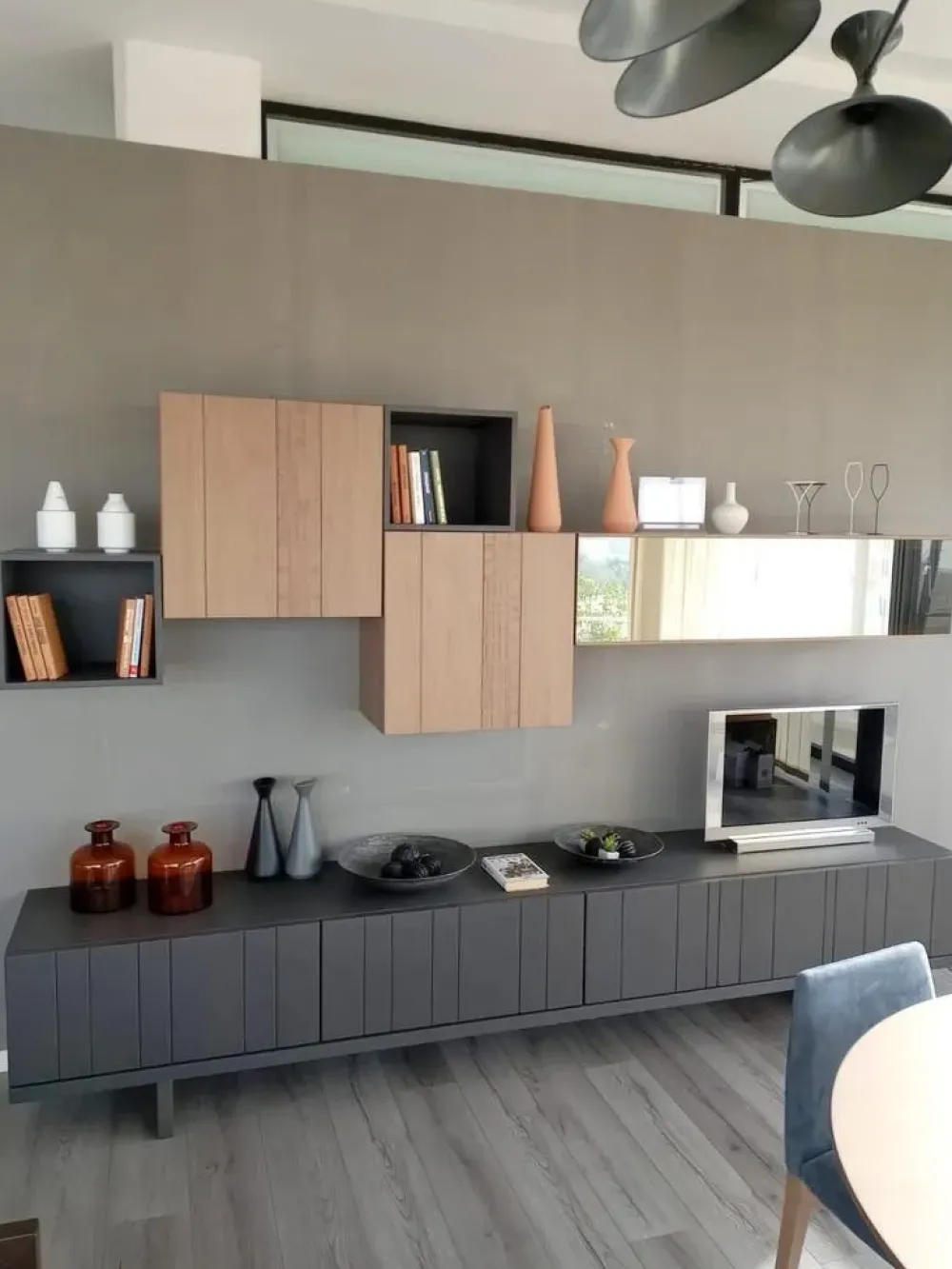 Modo 10 Parete attrezzata Modular system di in OFFERTA OUTLET- Pareti Attrezzate