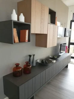 Modo 10 Parete attrezzata Modular system di in OFFERTA OUTLET- Pareti Attrezzate