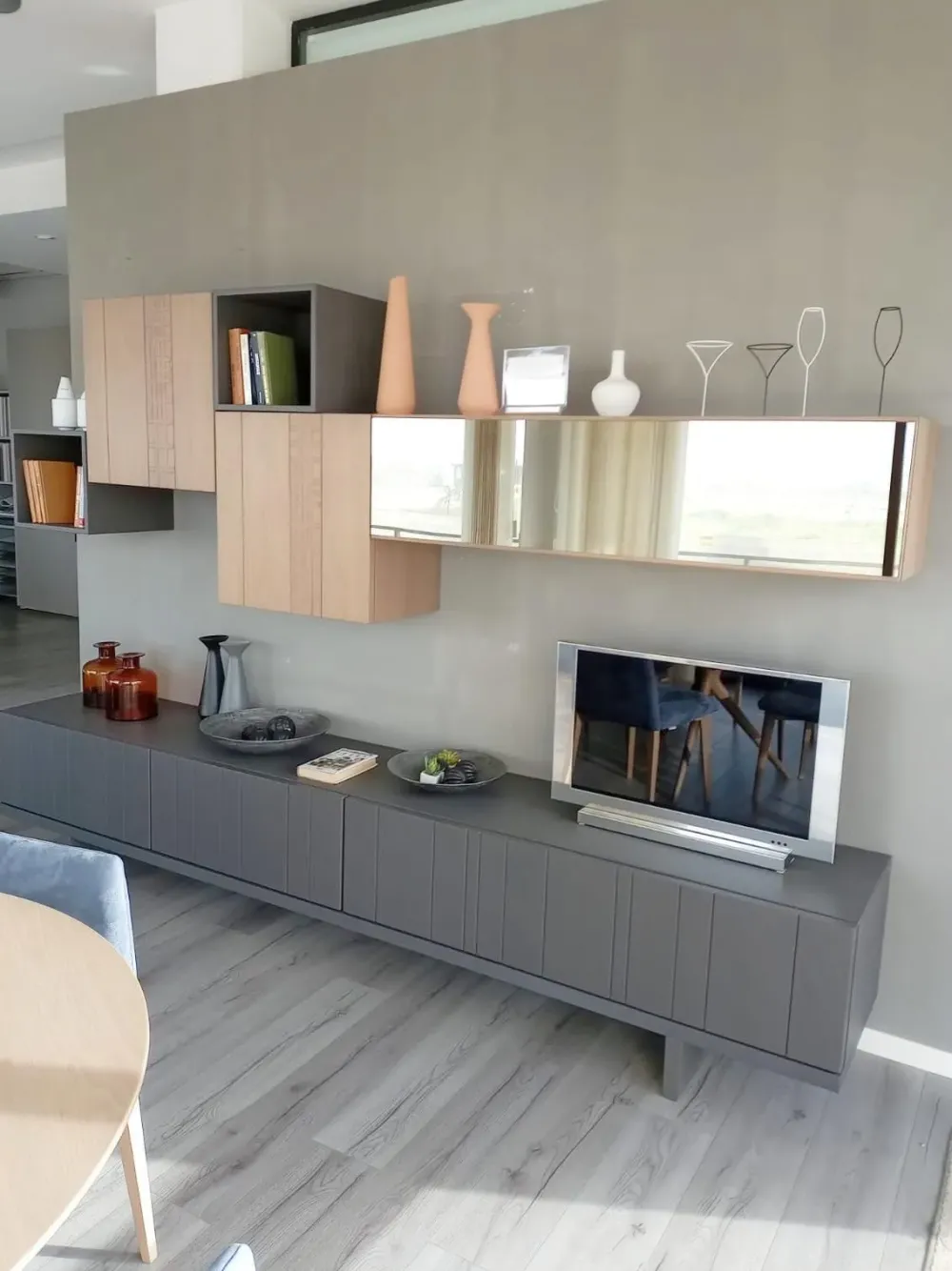 Modo 10 Parete attrezzata Modular system di in OFFERTA OUTLET- Pareti Attrezzate