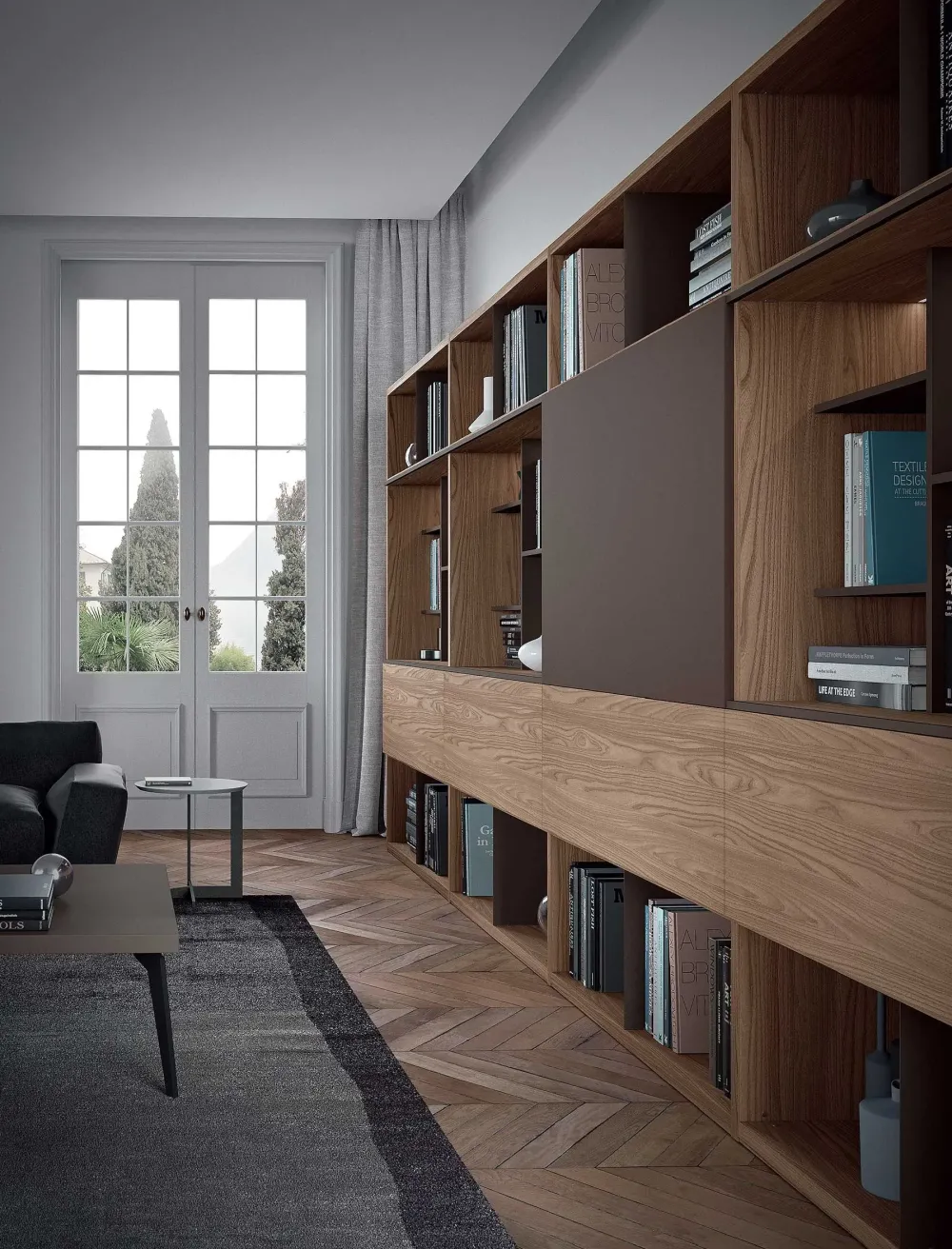 Astor Mobili Parete attrezzata Mood 14 di scontata del 31%- Pareti Attrezzate