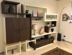 Marchetti Parete attrezzata Natura   in stile moderno a prezzo scontato- Pareti Attrezzate