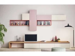 Parete attrezzata Outline o-02 PREZZI OUTLET^NovaMobili New