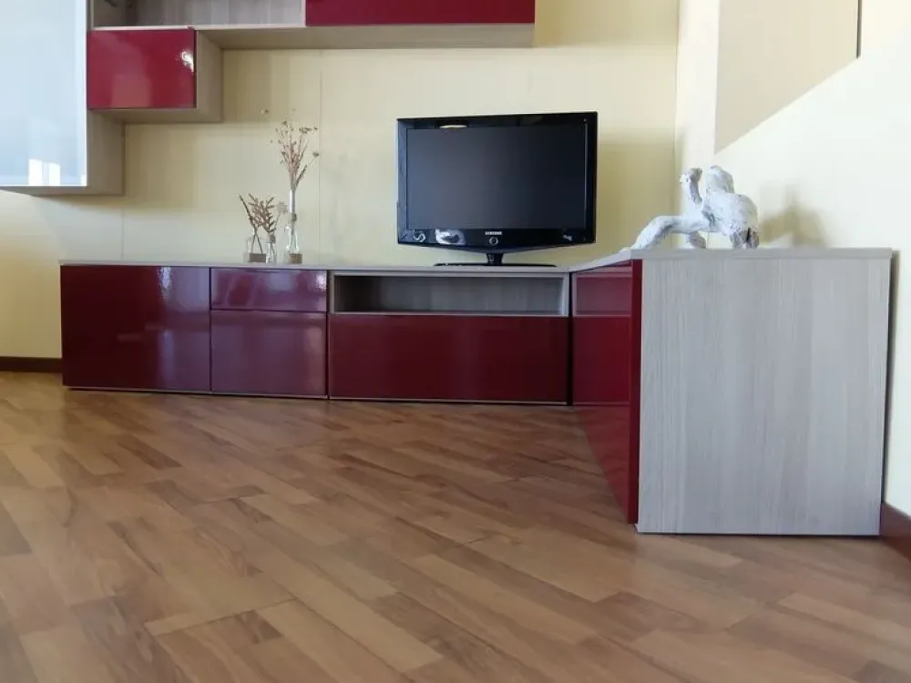 Parete attrezzata One day in stile moderno a prezzo scontato^Siloma