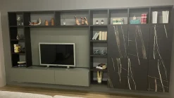 Parete attrezzata in stile design a prezzo ribassato^Orme Hot