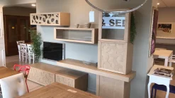 Parete attrezzata Parete dubai in stile design a prezzo ribassato^Artigianale Online