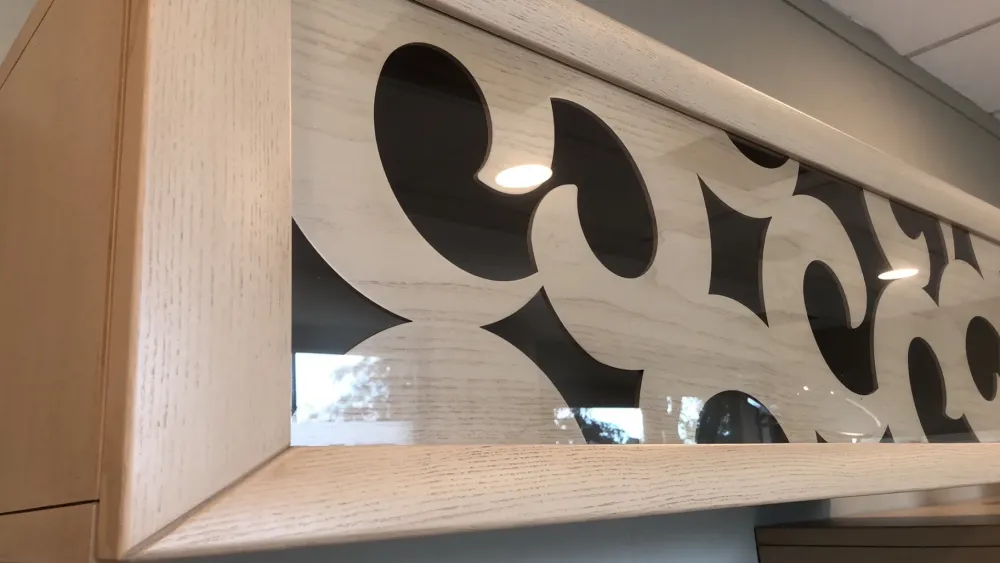 Parete attrezzata Parete dubai in stile design a prezzo ribassato^Artigianale Online