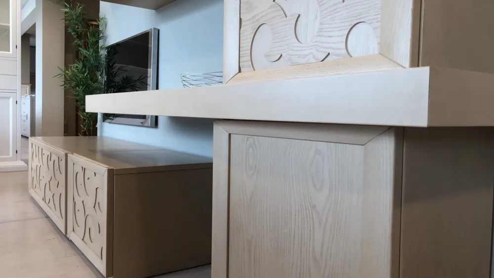 Parete attrezzata Parete dubai in stile design a prezzo ribassato^Artigianale Online