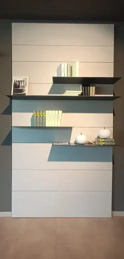 Sangiacomo Parete attrezzata Parete boiserie lampo in stile moderna a prezzo scontato- Pareti Attrezzate