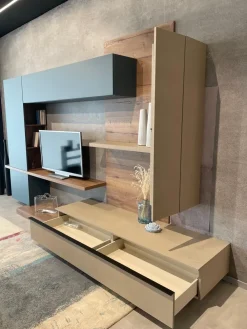 Discount Parete attrezzata Parete di in OFFERTA OUTLET Pareti Attrezzate