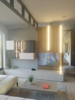 Parete attrezzata Parete at pronta consegna di scontata del 47%^NovaMobili Best