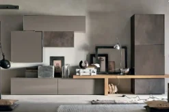 Parete attrezzata Parete attrezzata industrial    in stile moderna a prezzo scontato^Nuovi Mondi Collection Hot