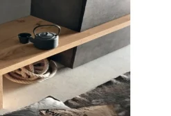 Parete attrezzata Parete attrezzata industrial in stile moderna a prezzo scontato^Nuovi Mondi Collection Hot