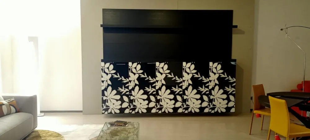 Modulnova Parete attrezzata Parete in stile design a prezzo scontato- Pareti Attrezzate