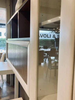 Artigianale Parete attrezzata Parete  di scontata del 75%- Pareti Attrezzate