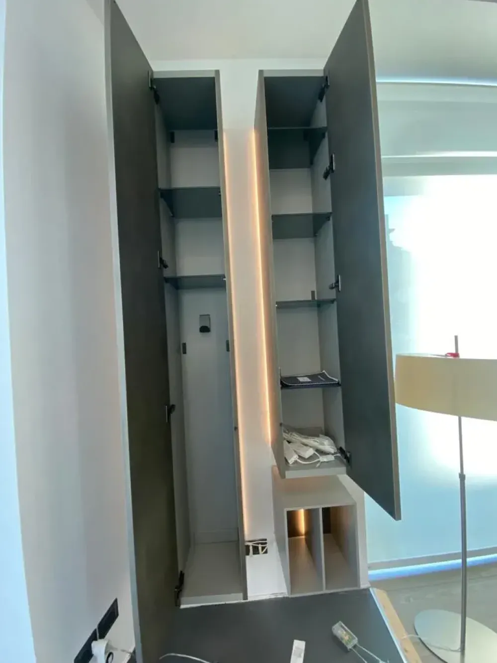 Parete attrezzata Pilastro wallover di di scontata del 40%^Caccaro Clearance