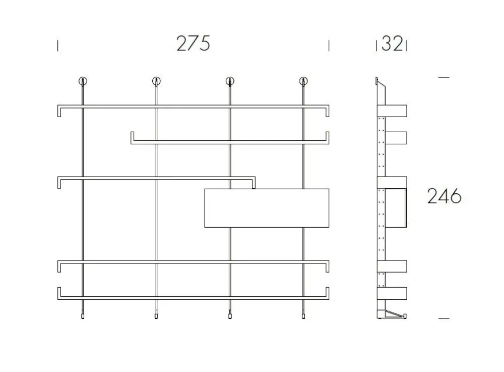 Best Parete attrezzata Plan della marca con un ribasso esclusivo Pareti Attrezzate