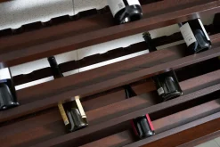 Artigianale Parete attrezzata Porta bottiglie in stile classica a prezzo ribassato- Pareti Attrezzate