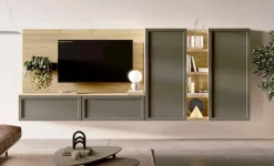 Best Parete attrezzata Qmc017 del brand con un ribasso esclusivo Pareti Attrezzate