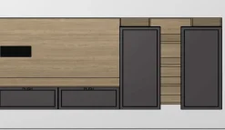 Best Parete attrezzata Qmc017 del brand con un ribasso esclusivo Pareti Attrezzate