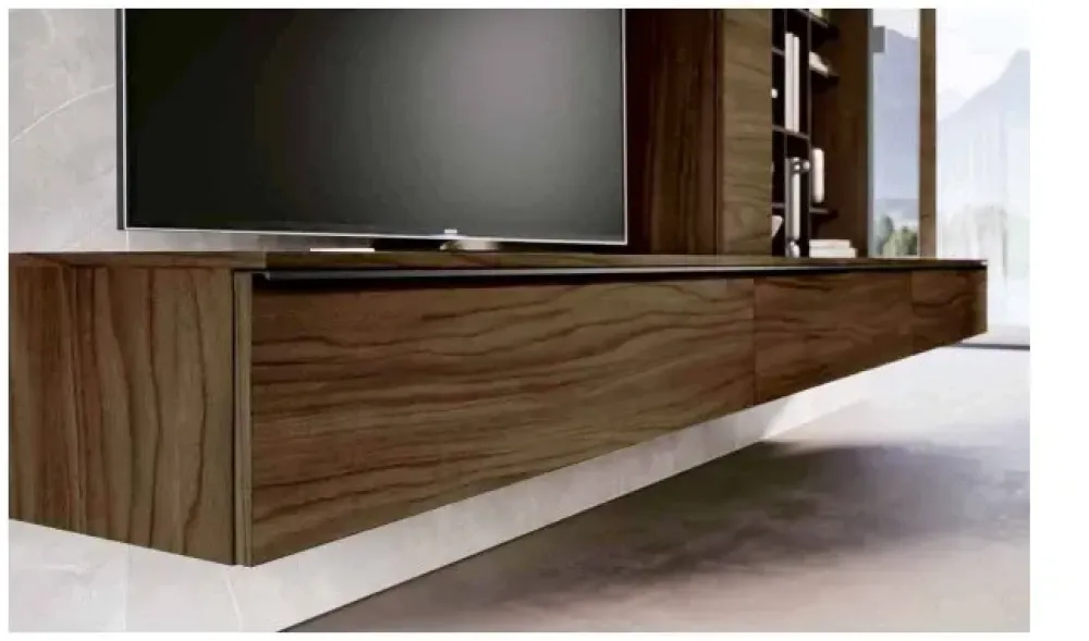 Best Parete attrezzata Qmc005 in stile moderna a prezzo scontato Pareti Attrezzate