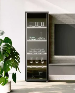 Parete attrezzata Qmc002 in stile moderna a prezzo ribassato^Imab