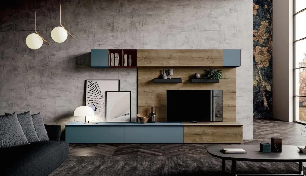 Parete attrezzata Qsm 636 dell'azienda con uno sconto esclusivo^Imab Discount