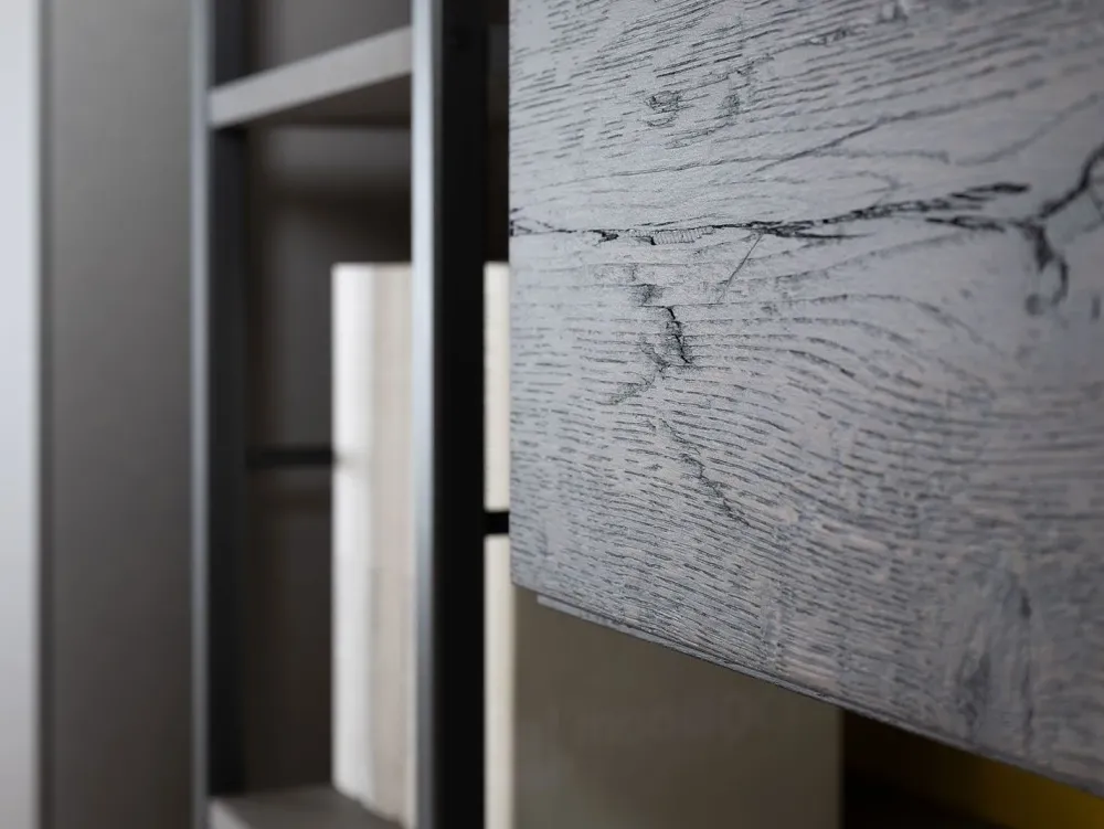 Diotti.com Parete attrezzata Rebel system di in OFFERTA OUTLET- Pareti Attrezzate