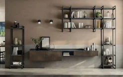 Scavolini Parete attrezzata Living liberamente PREZZI OUTLET- Pareti Attrezzate