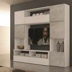 Parete attrezzata Silver- 1 del marchio con un ribasso esclusivo^Artigianale Online