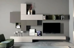 Tomasella Parete attrezzata Skt42 di in OFFERTA OUTLET- Pareti Attrezzate