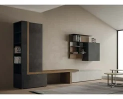 Tomasella Parete attrezzata Skt40 in stile design a prezzo scontato- Pareti Attrezzate