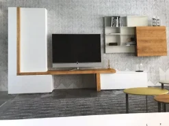 Tomasella Parete attrezzata Skt40 in stile design a prezzo scontato- Pareti Attrezzate