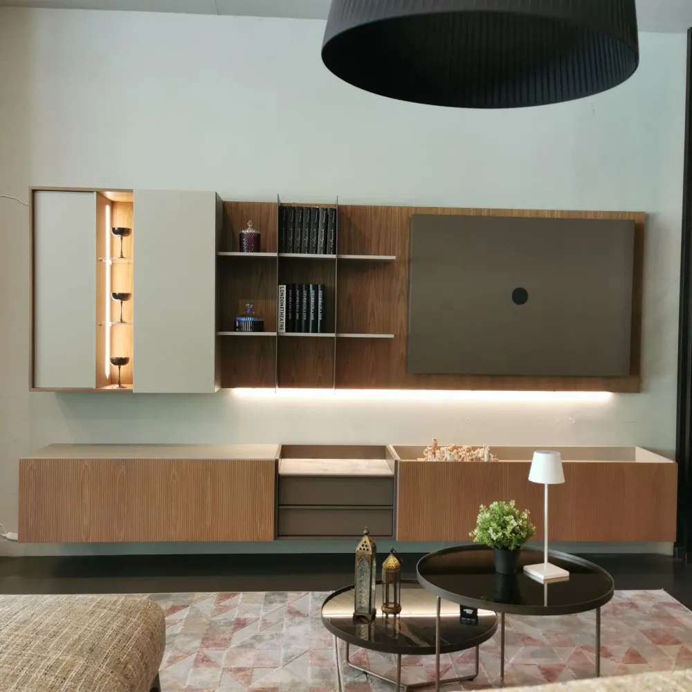 Best Parete attrezzata Skyline 3.0 di in OFFERTA OUTLET Pareti Attrezzate