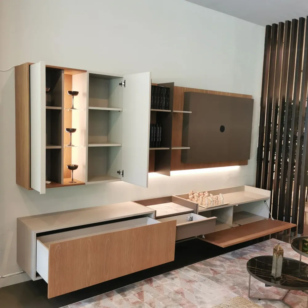 Best Parete attrezzata Skyline 3.0 di in OFFERTA OUTLET Pareti Attrezzate