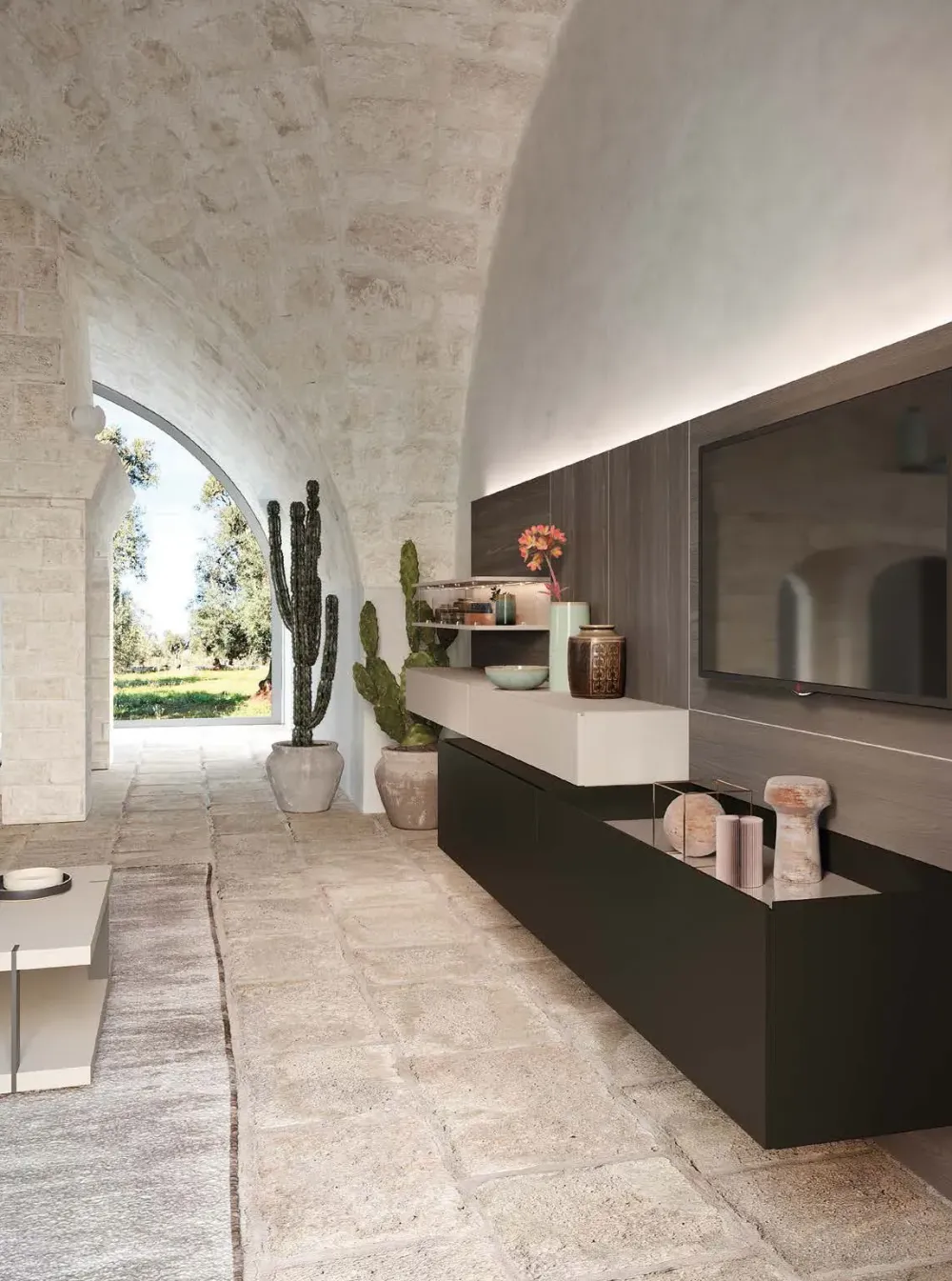 Online Parete attrezzata Skyline south italian atmosphere della marca con uno sconto esclusivo Pareti Attrezzate