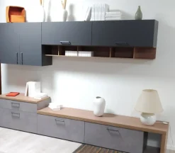 Hot Parete attrezzata Soggiorno 53   con uno sconto esclusivo Soggiorni Completi