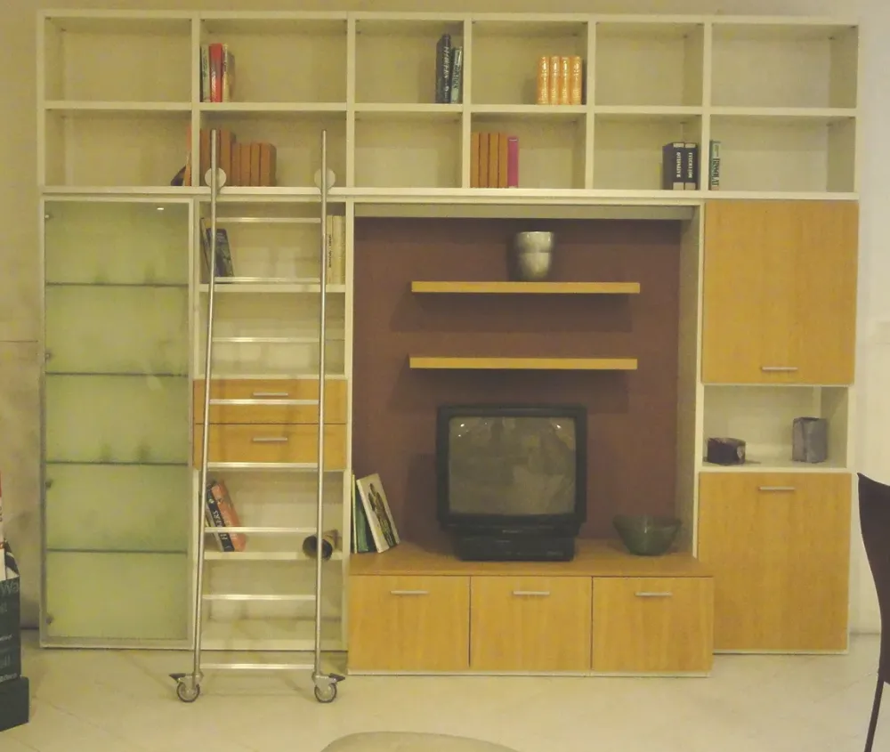 Collezione esclusiva Parete attrezzata Soggiorno in stile moderno a prezzo ribassato- Pareti Attrezzate